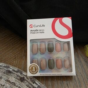 CurvLife Acrylic Press On Nails